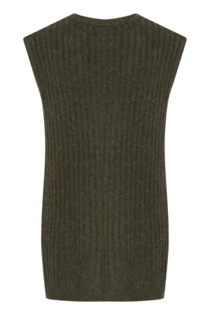 Amara Waistcoat Ivy Green