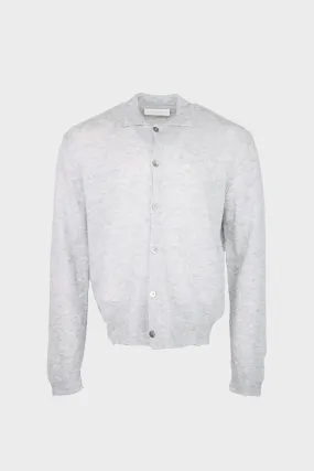 Evening Polo - Dust Melange Fuzzy Alpaca