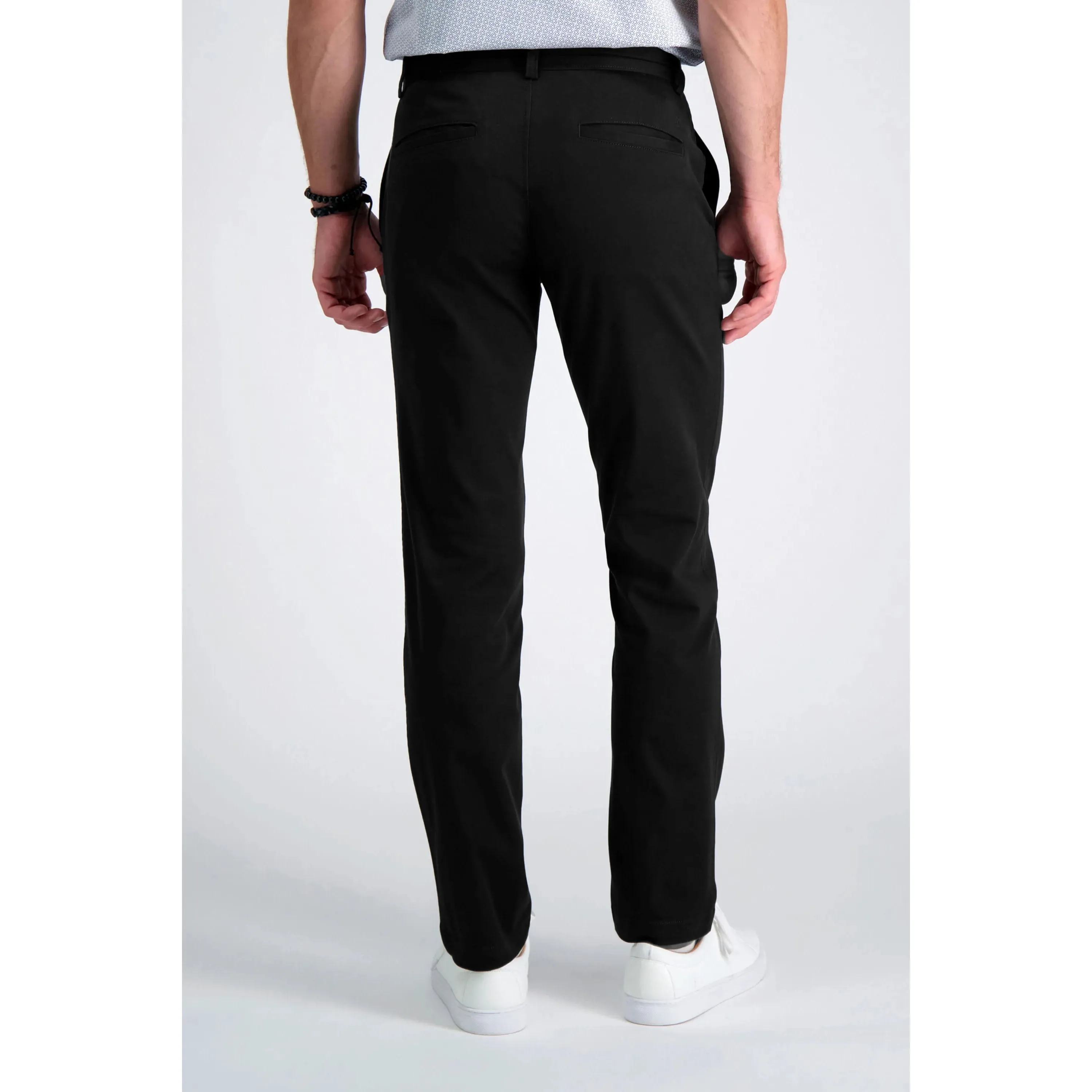 HAGGAR Life Khaki Sustainable Repreve Chino Slim Fit