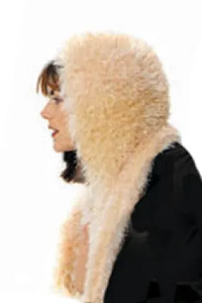 Hood With Scarf Pattern (Knit)