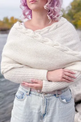 Knit Kit - Braided Sweater Scarf