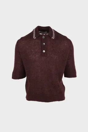 Traditional Polo - Euro Eggplant Fuzzy Alpaca